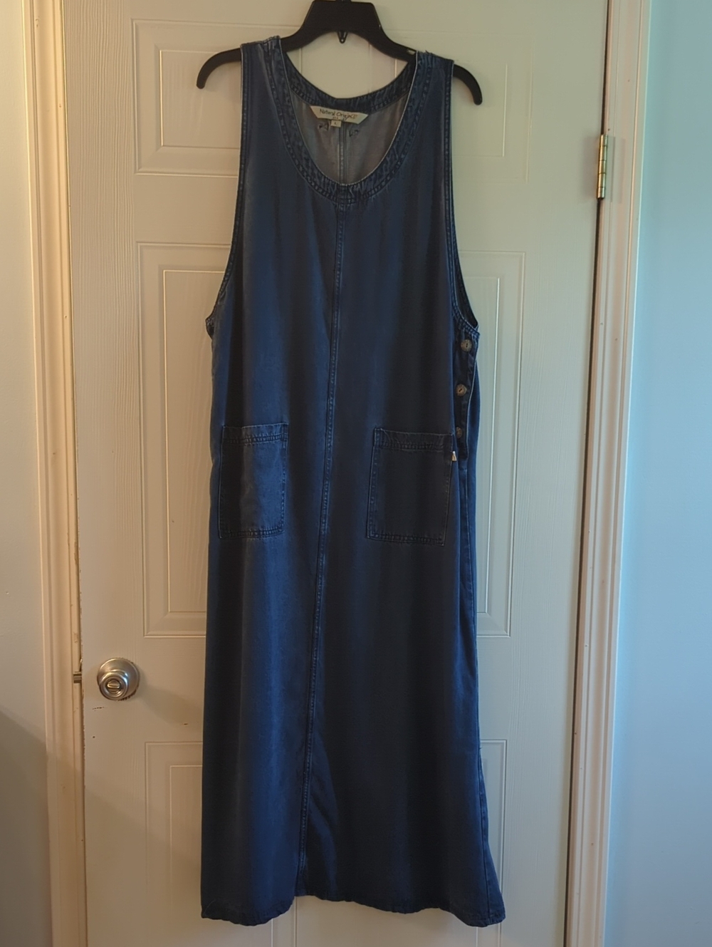 Denim Jumper Dress